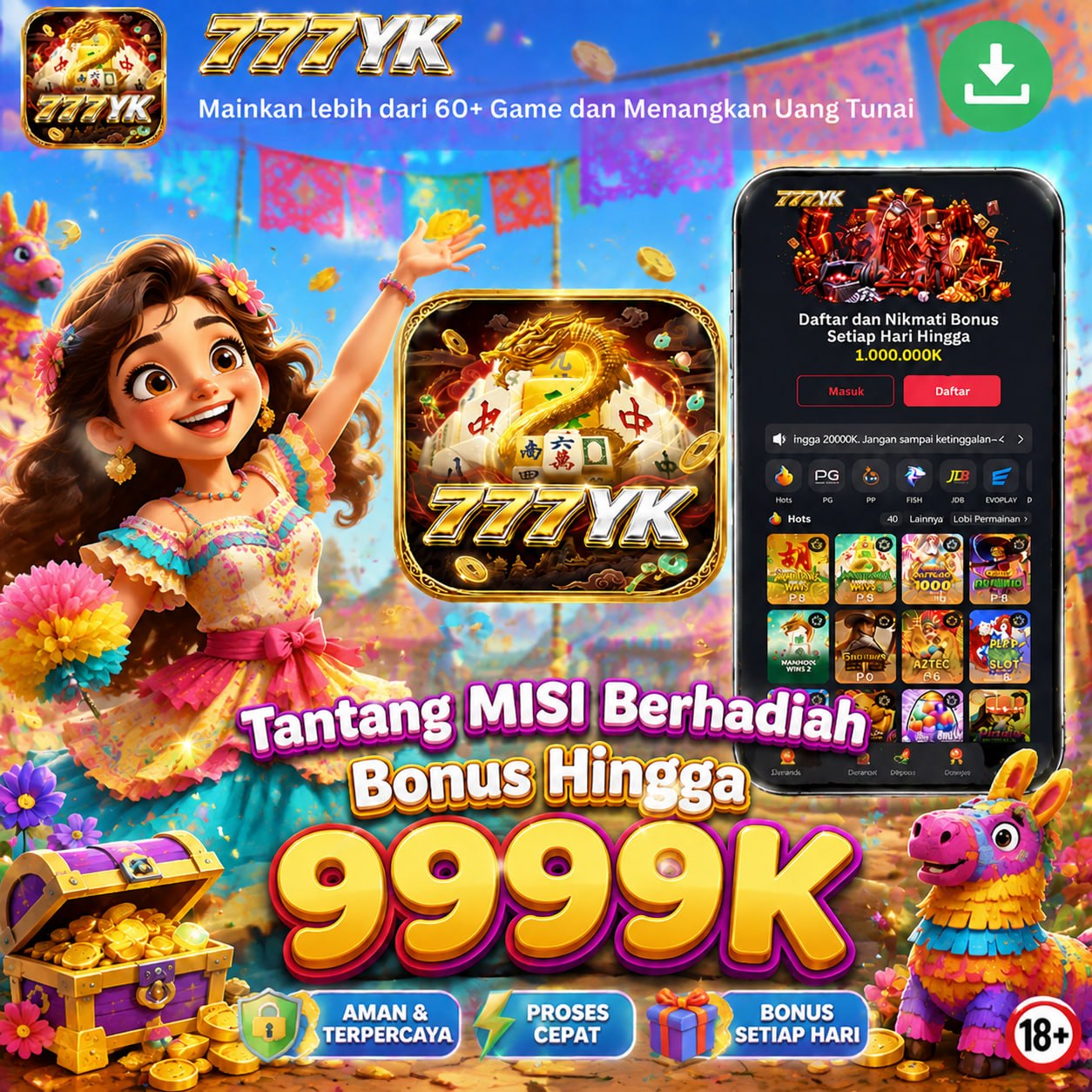 777YK - 777yk Platform Game Online dengan Beragam Pilihan Permainan Seru