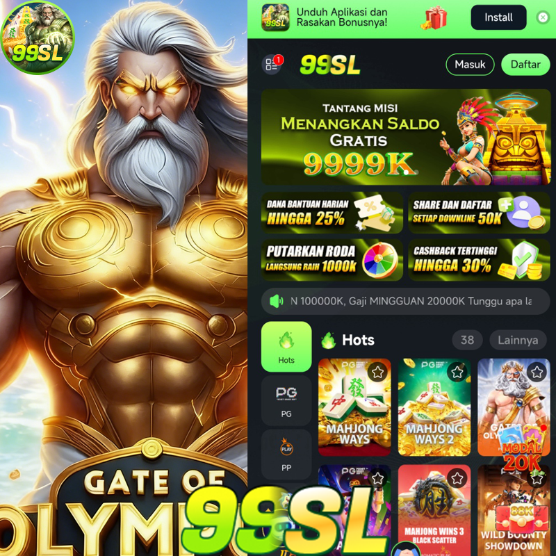 99SL - 99sl Situs Resmi Slot Online dan Pilihan Game PG Soft
