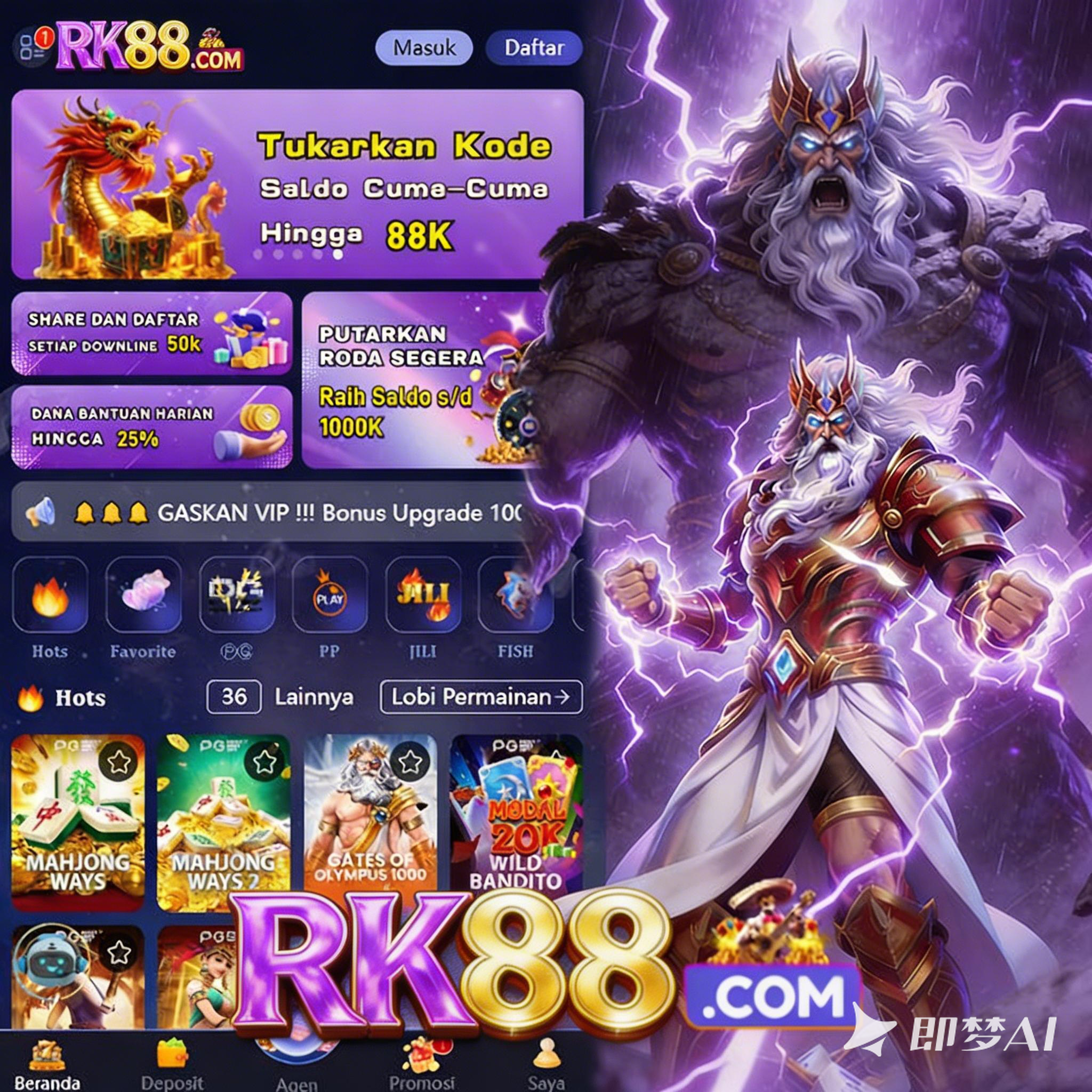RK88 - Daftar Game Online dengan Pilihan Slot yang Beragam